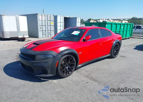2019 Dodge Charger Scat Pack Rwd из США, поврежденный, VIN 2C3CDXGJ8KH552826